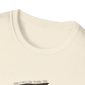 Spectacled Flying Fox - Unisex Softstyle T-Shirt Printify