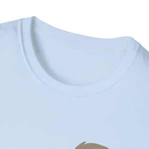 Bush Stone-curlew Head- Small design - Unisex Softstyle T-Shirt Printify