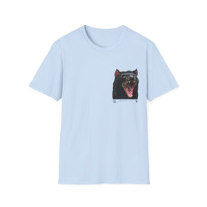 Tasmanian Devil - Small design - Unisex Softstyle T-Shirt Printify