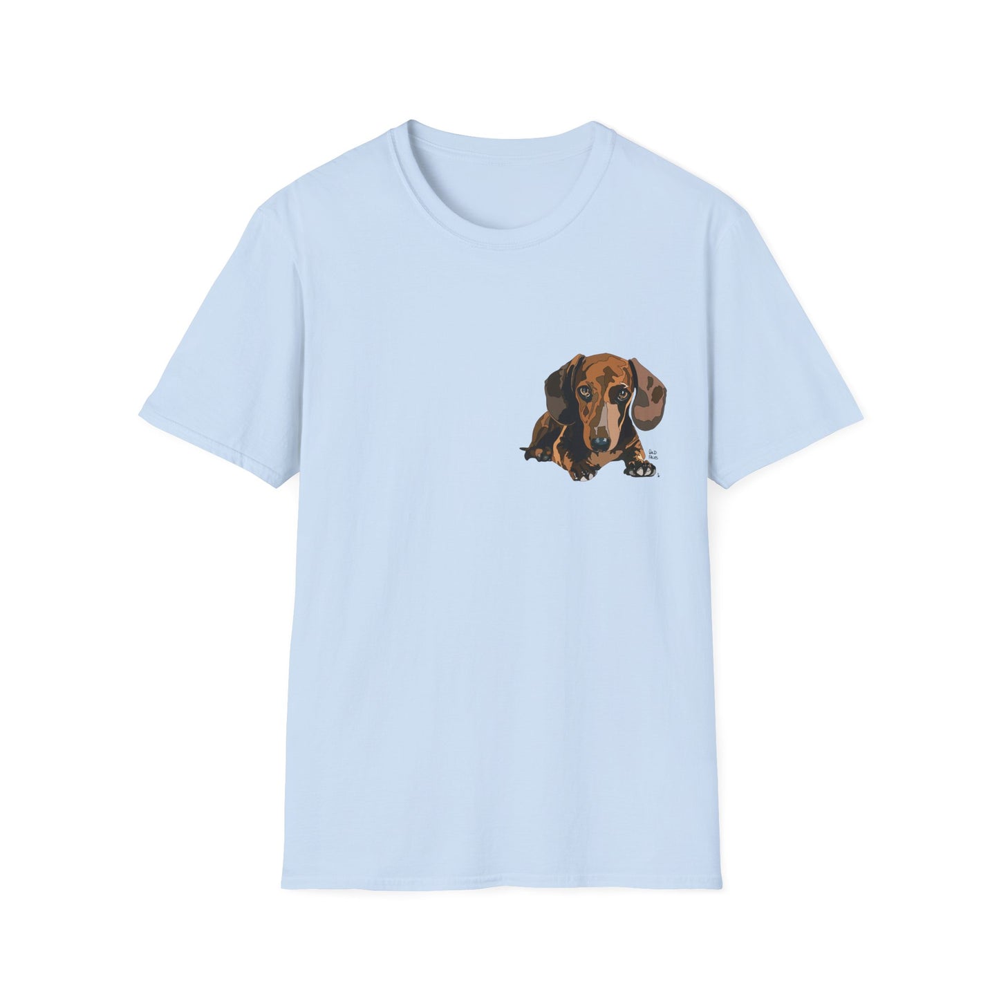 Dachshund (small body) - Unisex Softstyle T-Shirt
