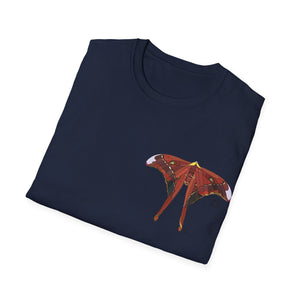 Hercules Moth - Small design - Unisex Softstyle T-Shirt Printify