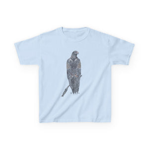 Wedge-tailed Eagle (pastel design) | Kids Heavy Cotton™ Tee Printify