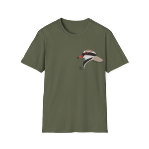 Black-fronted Dotterel - Small design - Unisex Softstyle T-Shirt Printify