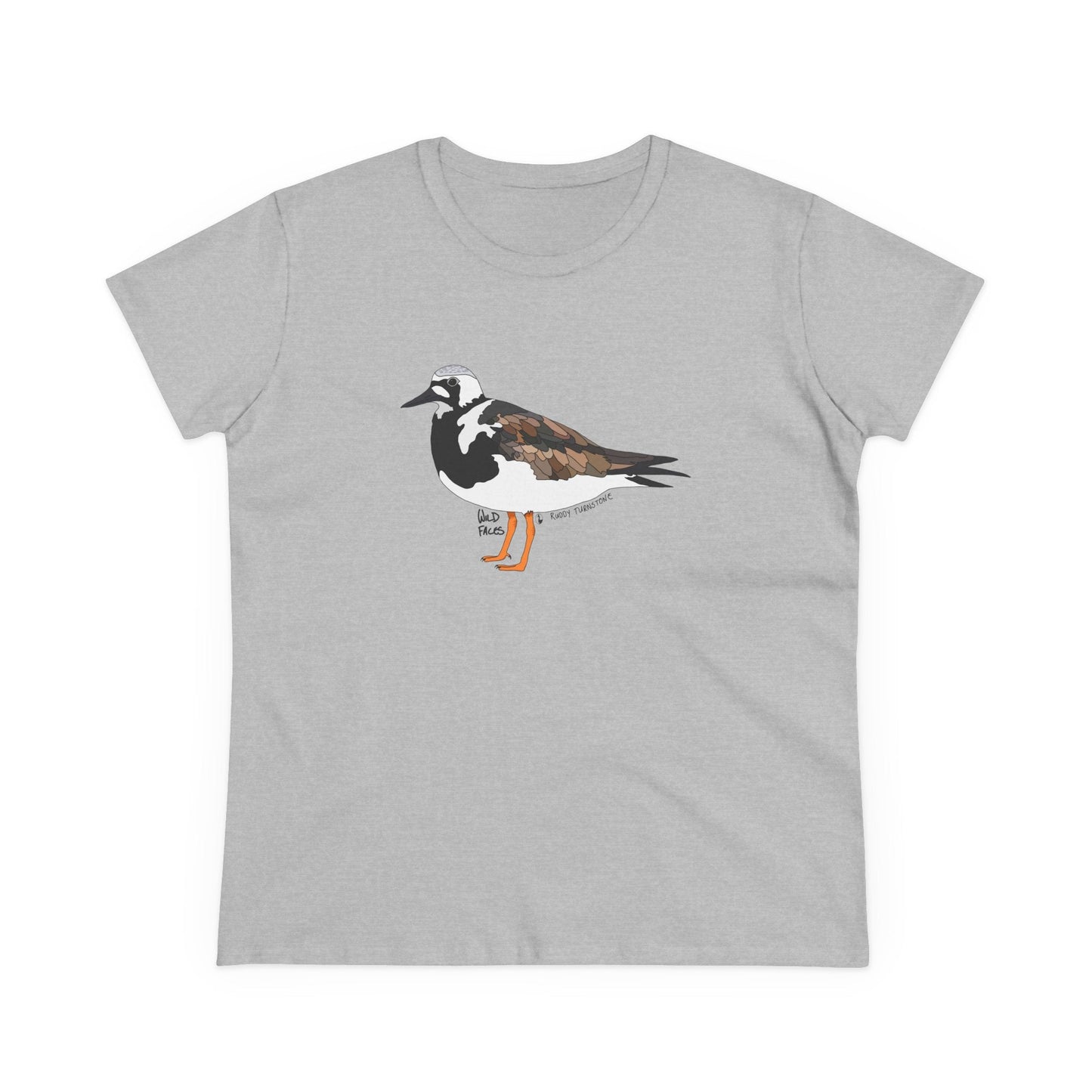 Ruddy Turnstone - Women's Midweight Cotton Tee Printify