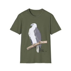White-bellied Sea Eagle - Unisex Softstyle T-Shirt Printify