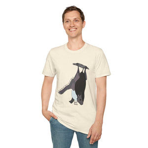 Yellow-bellied Sheath-tailed Bat - Unisex Softstyle T-Shirt - Wild Faces