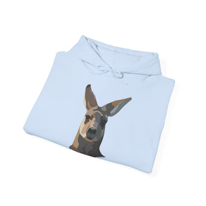 Eastern Grey Kangaroo | Unisex Heavy Blend™ Hooded Sweatshirt Printify
