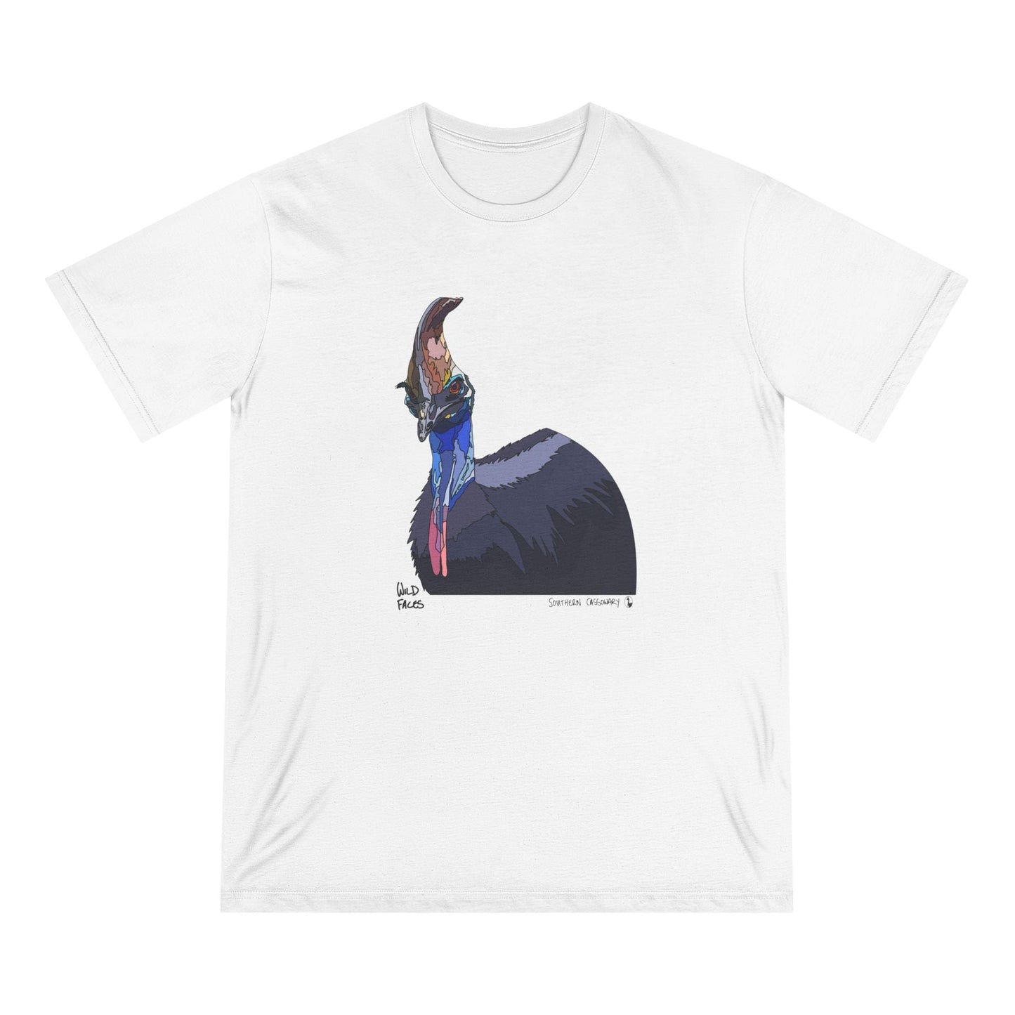 Southern Cassowary | Organic Staple T-shirt Printify