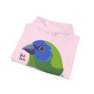 Blue-faced Parrotfinch | Unisex Heavy Blend™ Hooded Sweatshirt Printify