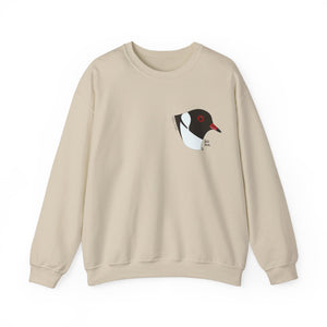Hooded Plover (head) Sweatshirt | Unisex Heavy Blend™ Crewneck Printify