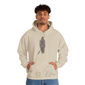 Wedge-tailed Eagle (pastel design) | Unisex Heavy Blend™ Hooded Sweatshirt Printify