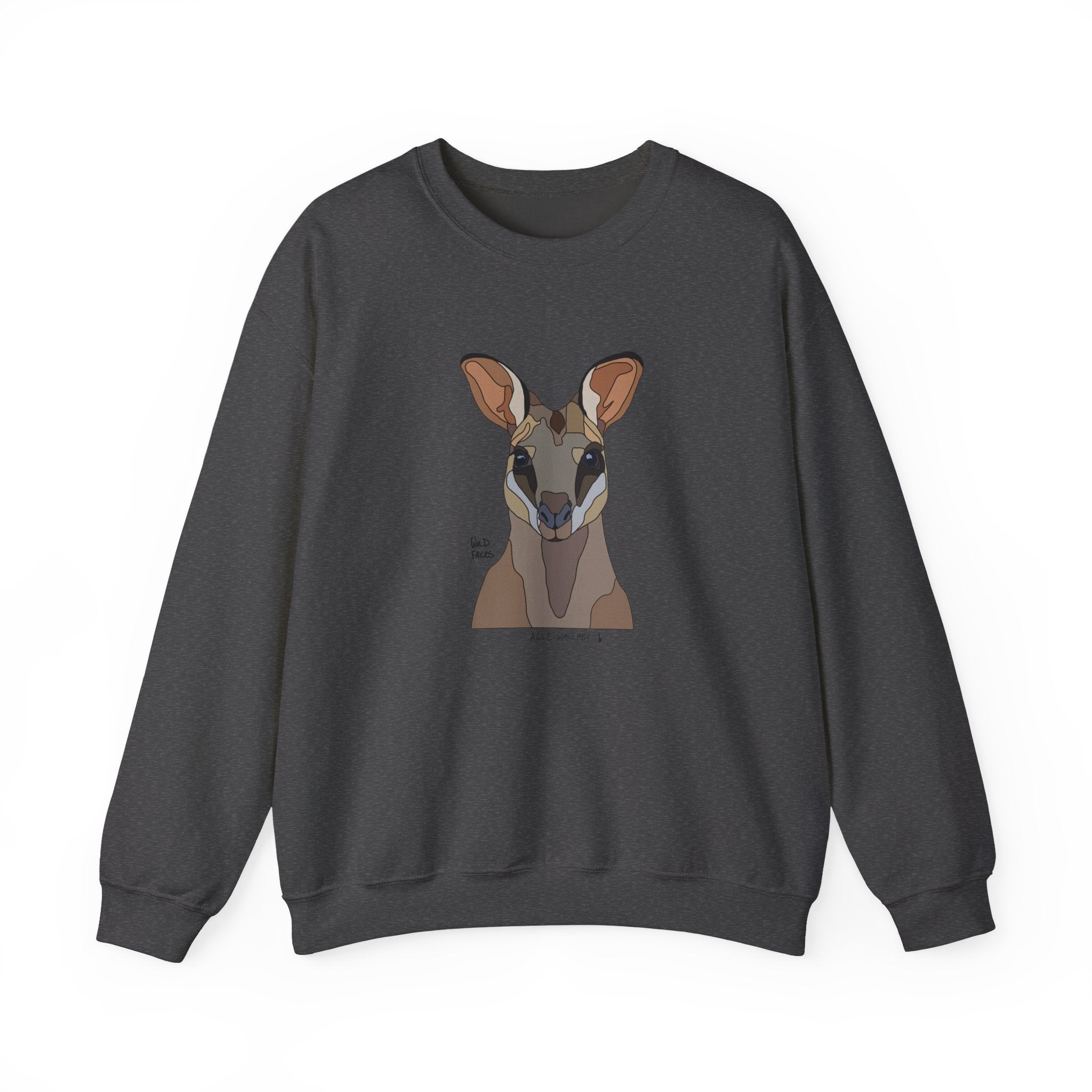 Agile Wallaby Sweatshirt | Unisex Heavy Blend™ Crewneck Printify