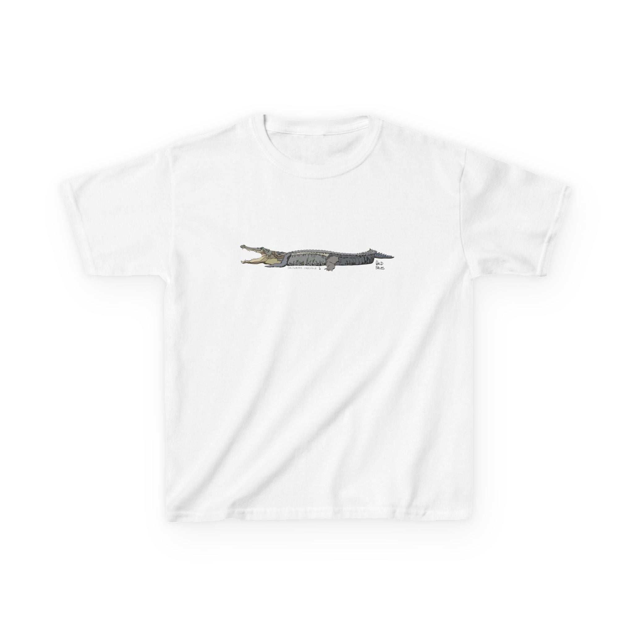 Saltwater Crocodile | Kids Heavy Cotton™ Tee Printify
