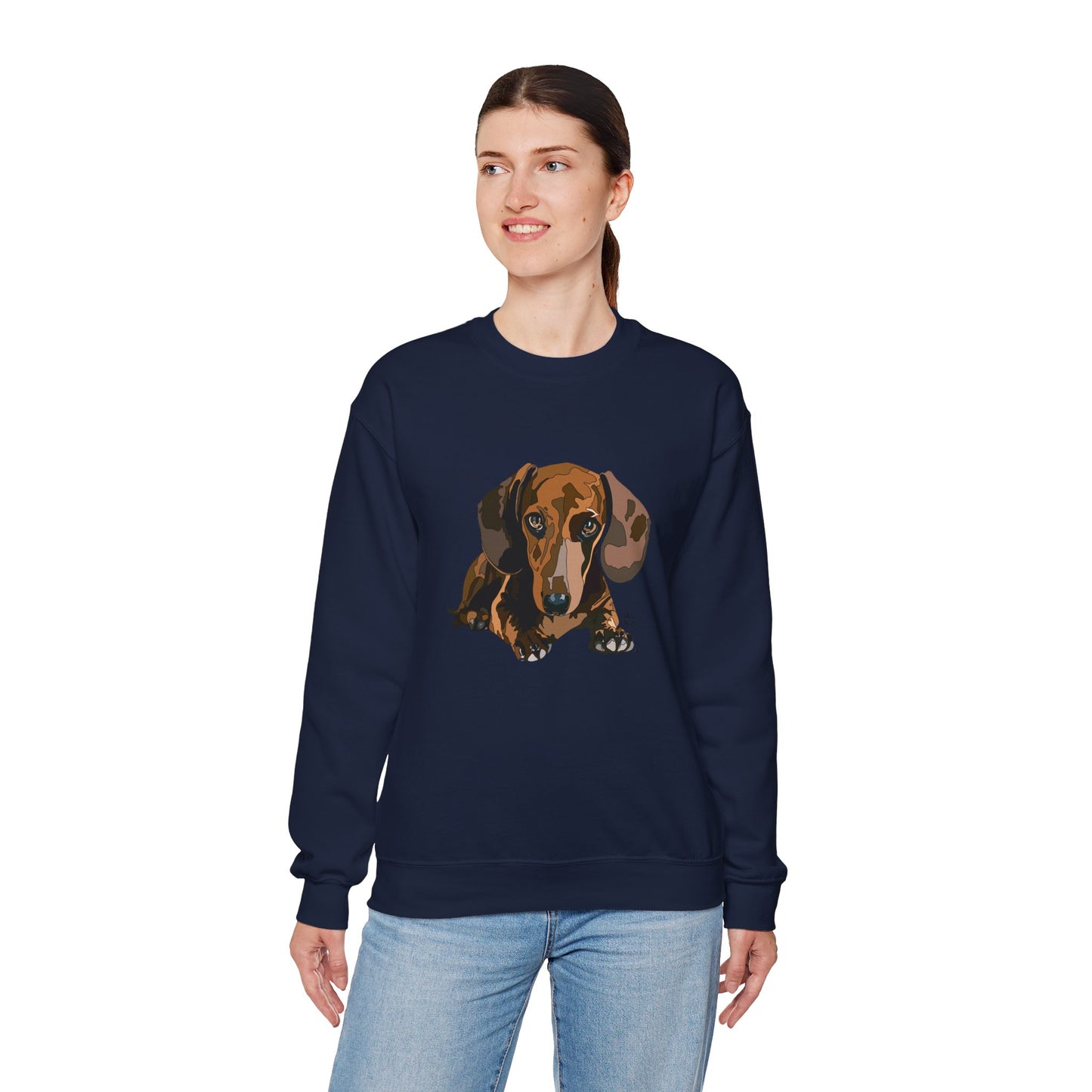 Dachshund (body) | Unisex Heavy Blend™ Crewneck