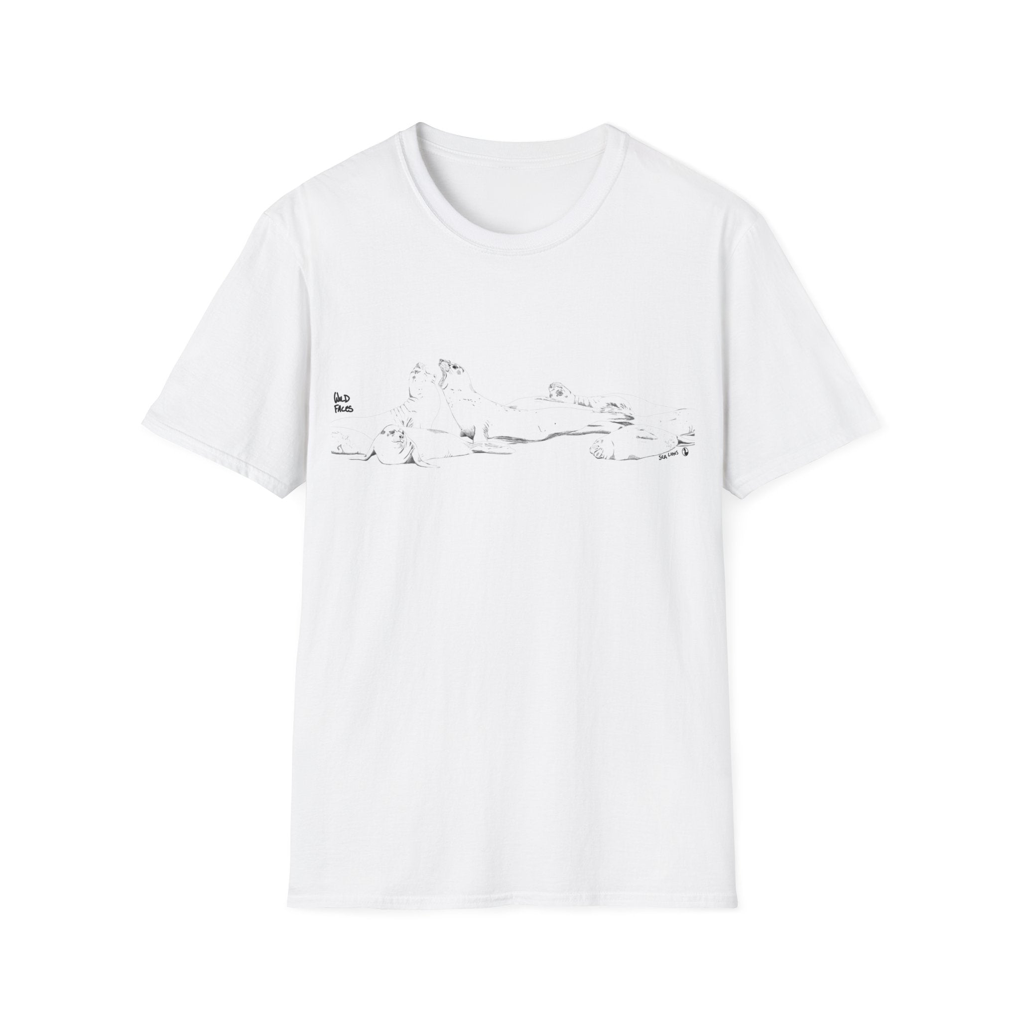 Sealion - Unisex Softstyle T-Shirt Printify