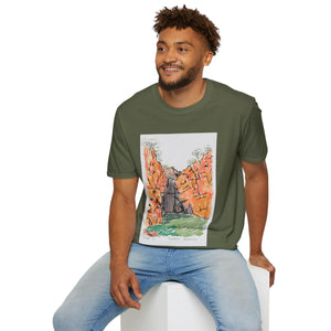 Southern Rockhole, Nitmiluk- Unisex Softstyle T-Shirt Printify
