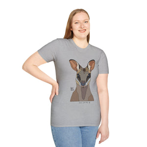 Agile Wallaby - Unisex Softstyle T-Shirt Printify