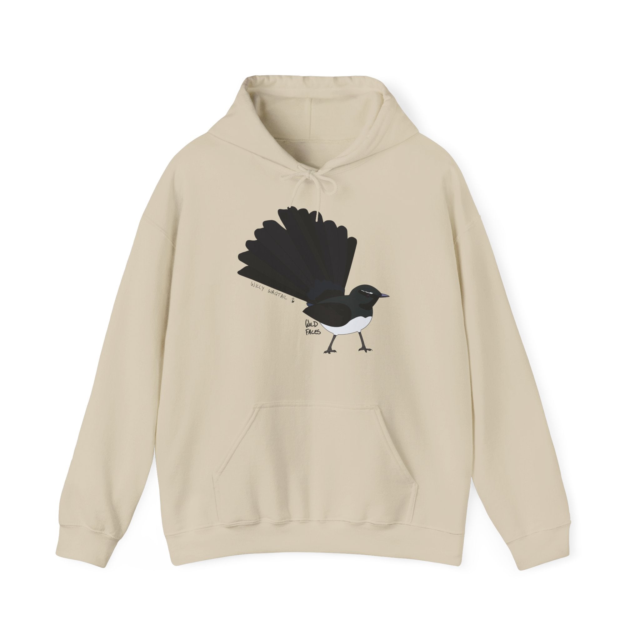 Willy Wagtail | Unisex Heavy Blend™ Hooded Sweatshirt Printify
