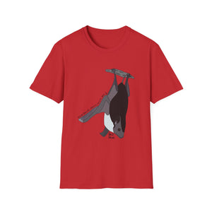 Yellow-bellied Sheath-tailed Bat - Unisex Softstyle T-Shirt - Wild Faces