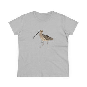 Eastern Curlew - Women's Midweight Cotton Tee Printify