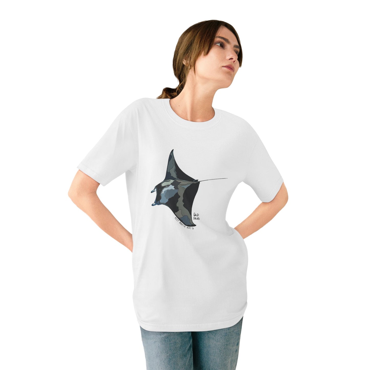 Reef Manta Ray | Organic Staple T-shirt