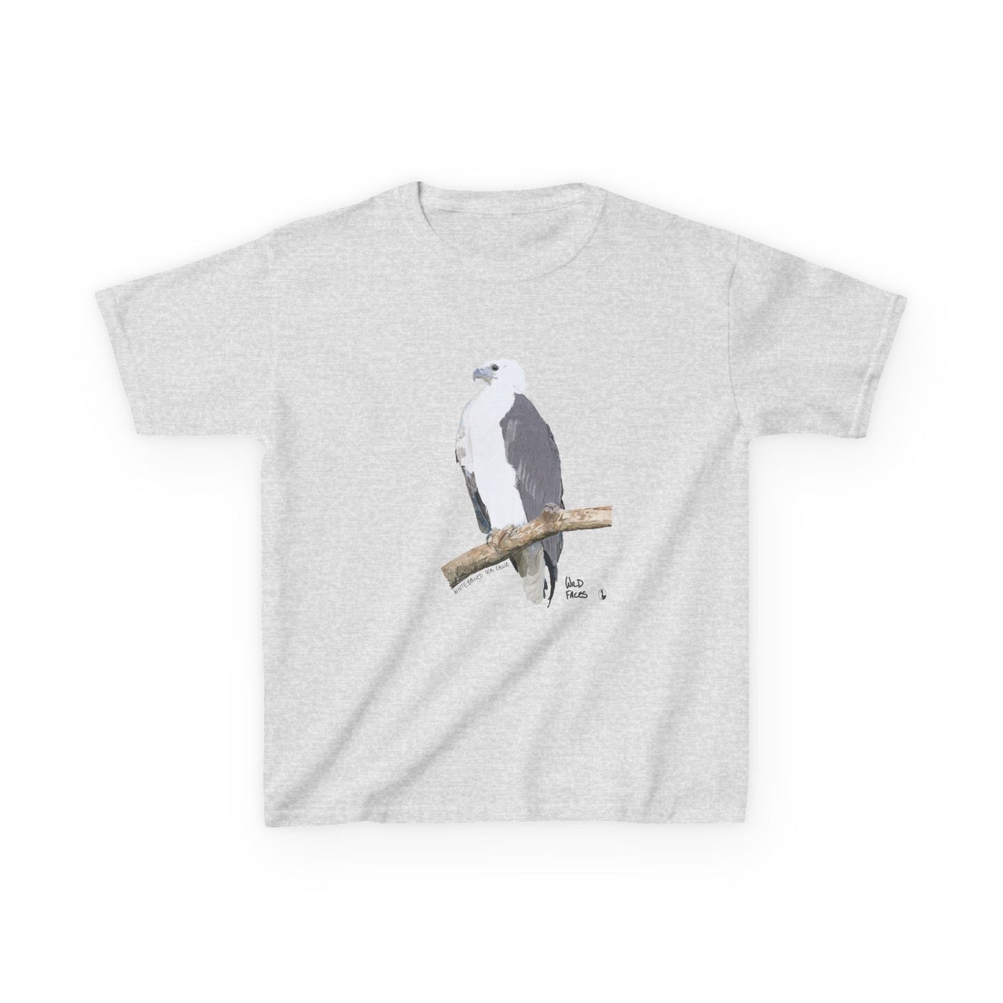 White-bellied Sea Eagle | Kids Heavy Cotton™ Tee Printify