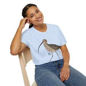 Eastern Curlew- Unisex Softstyle T-Shirt Printify