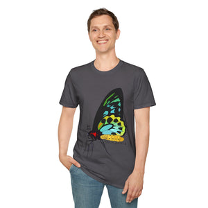 Birdwing Butterfly - Unisex Softstyle T-Shirt Printify