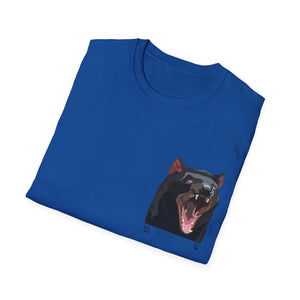 Tasmanian Devil - Small design - Unisex Softstyle T-Shirt Printify