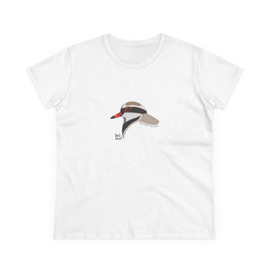 Black-fronted Dotterel - Women's Midweight Cotton Tee Printify