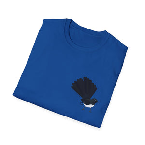 Willy Wagtail - Small design - Unisex Softstyle T-Shirt Printify