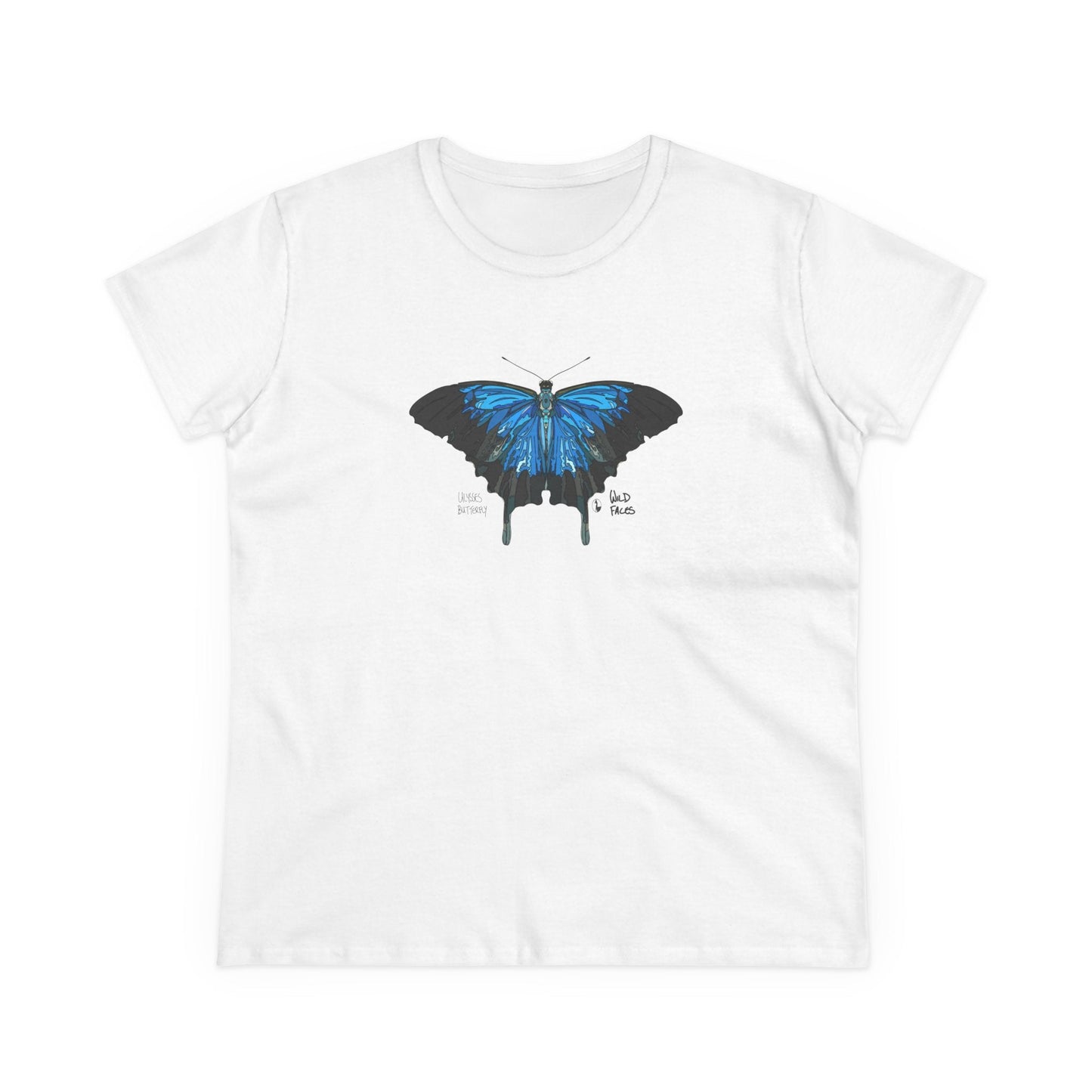 Ulysses Butterfly - Women's Midweight Cotton Tee Printify