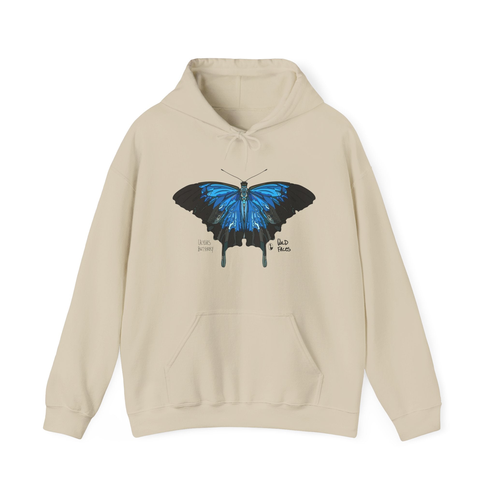 Ulysses Butterfly | Unisex Heavy Blend™ Hooded Sweatshirt Printify