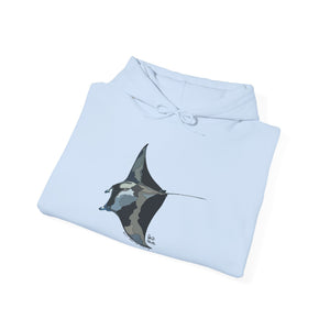 Reef Manta Ray | Unisex Heavy Blend™ Hooded Sweatshirt Printify