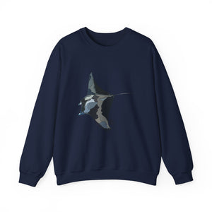 Reef Manta Ray | Unisex Heavy Blend™ Crewneck Printify
