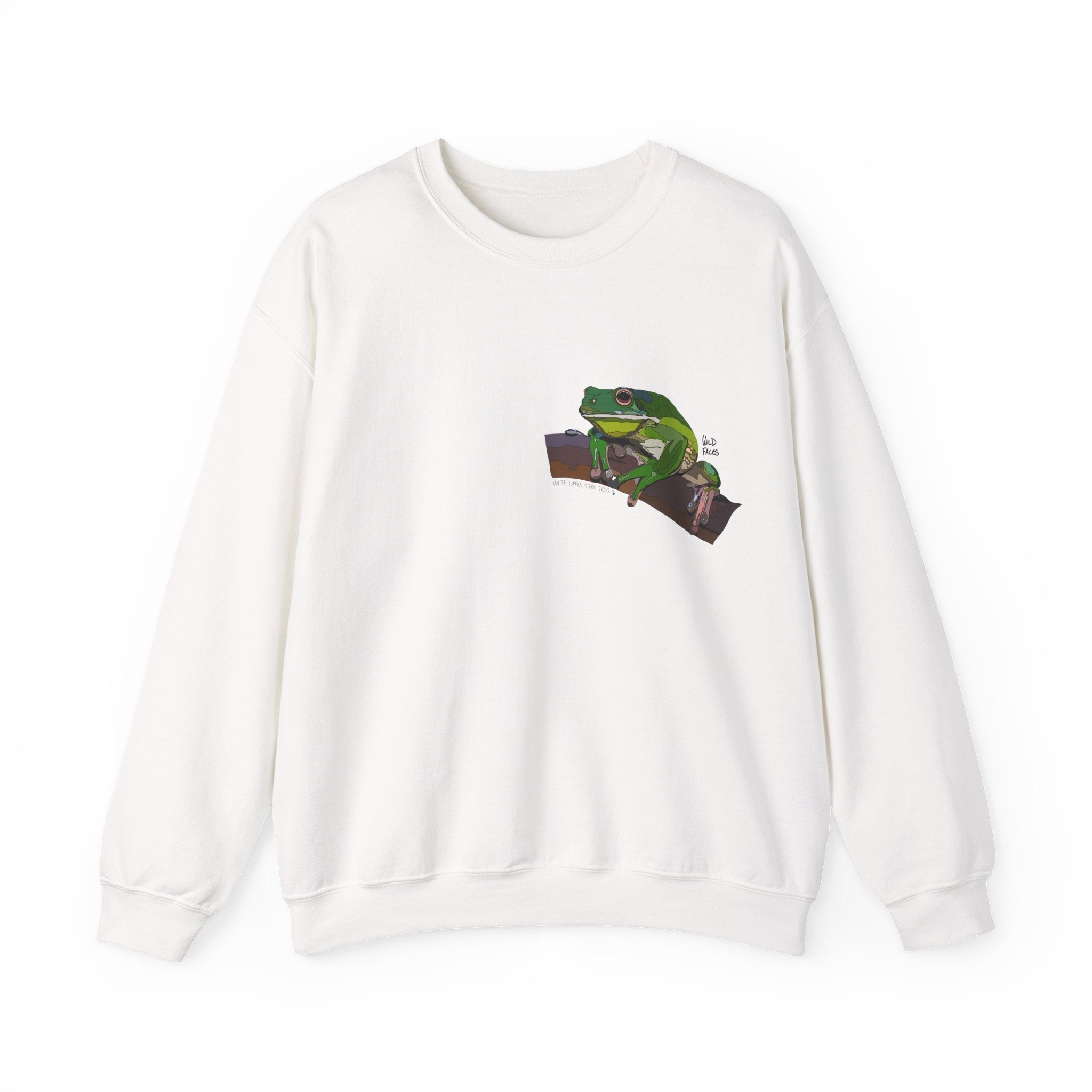 White-lipped Tree Frog | Unisex Heavy Blend™ Crewneck