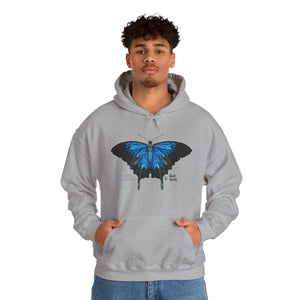 Ulysses Butterfly | Unisex Heavy Blend™ Hooded Sweatshirt Printify