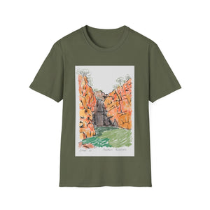 Southern Rockhole, Nitmiluk- Unisex Softstyle T-Shirt Printify