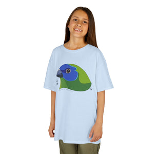 Blue-faced Parrotfinch | Kids Heavy Cotton™ Tee Printify