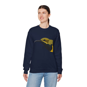 Olive-backed Sunbird Sweatshirt | Unisex Heavy Blend™ Crewneck Printify