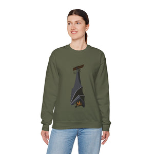 Spectacled Flying Fox Sweatshirt | Unisex Heavy Blend™ Crewneck Printify
