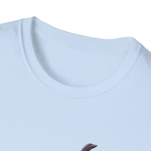 Southern Cassowary - Small design - Unisex Softstyle T-Shirt Printify