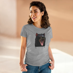 Tasmanian Devil - Women's Midweight Cotton Tee Printify