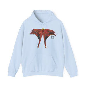 Hercules Moth | Unisex Heavy Blend™ Hooded Sweatshirt Printify