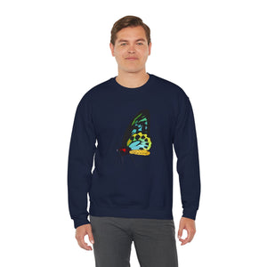 Birdwing Butterfly Sweatshirt | Unisex Heavy Blend™ Crewneck Printify