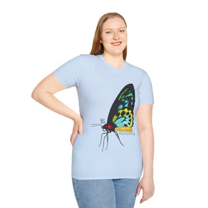 Birdwing Butterfly - Unisex Softstyle T-Shirt Printify