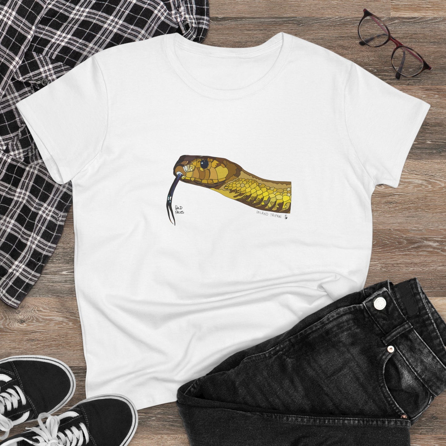 Inland Taipan - Women's Midweight Cotton Tee
