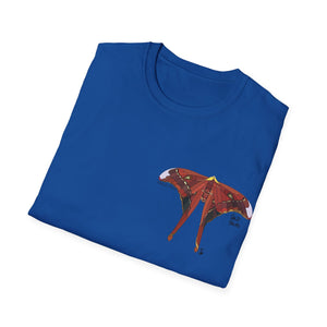 Hercules Moth - Small design - Unisex Softstyle T-Shirt Printify