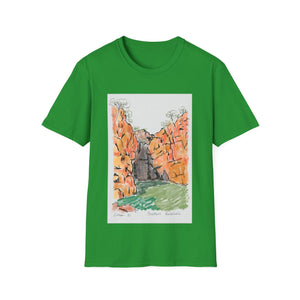 Southern Rockhole, Nitmiluk- Unisex Softstyle T-Shirt Printify
