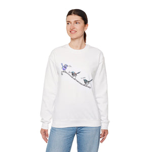 Trio of Fairywrens | Unisex Heavy Blend™ Crewneck Printify